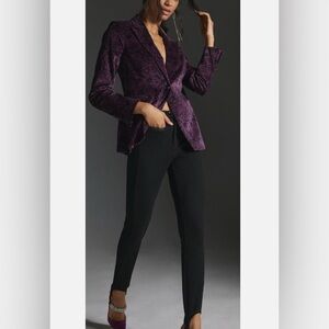 Anthropologie Maeve Stirrup Riding Leggings in Black Women’s size 2